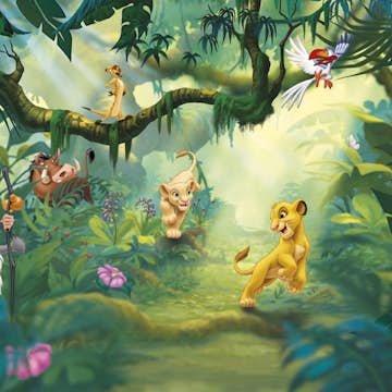 Tapet Komar Disney Lion King Jungle