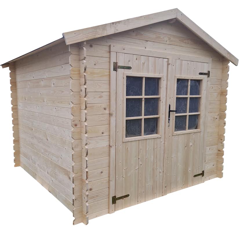 Redskapsbod Hortus Mön Obehandlat Utan Golv & Takpapp