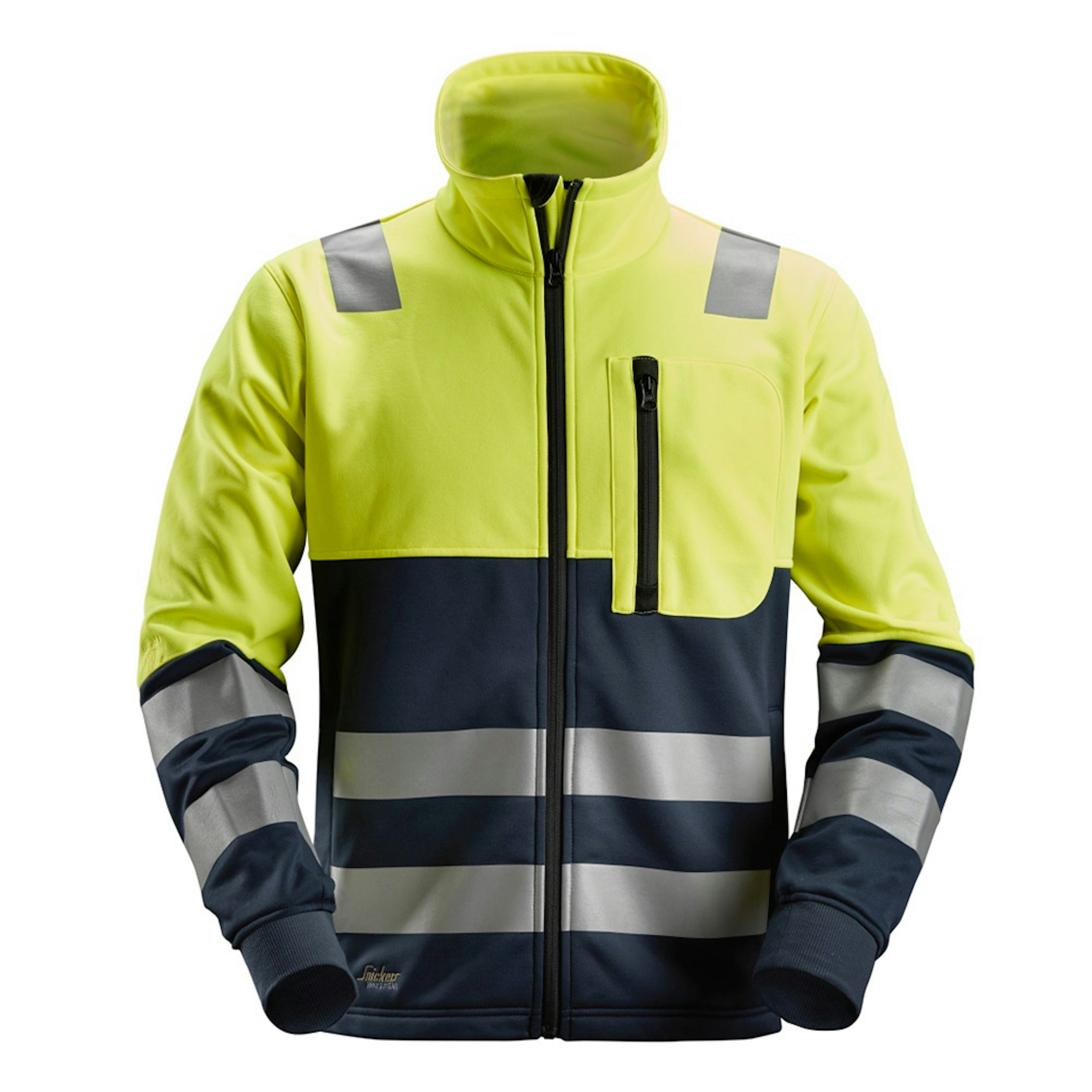 High Visibility Yellow - Navy