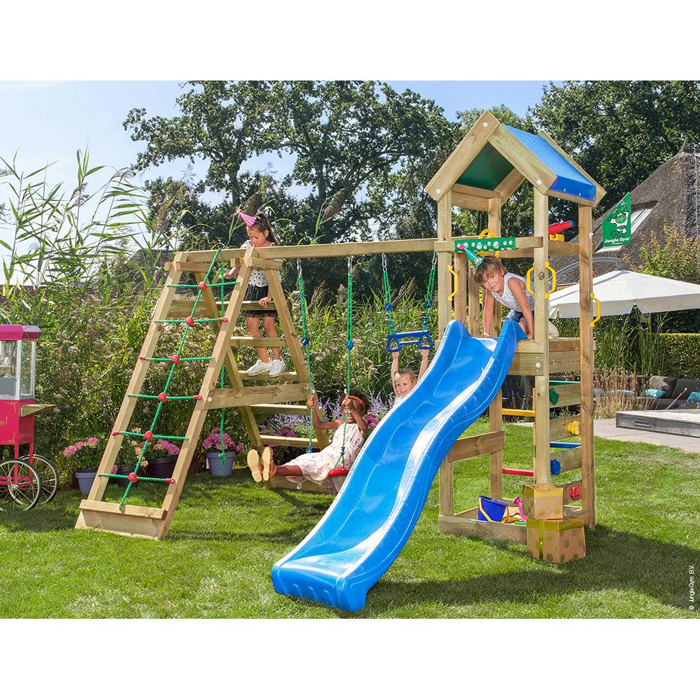 Klätterställning Jungle Gym Patio 2 Gungor & Rutschkana