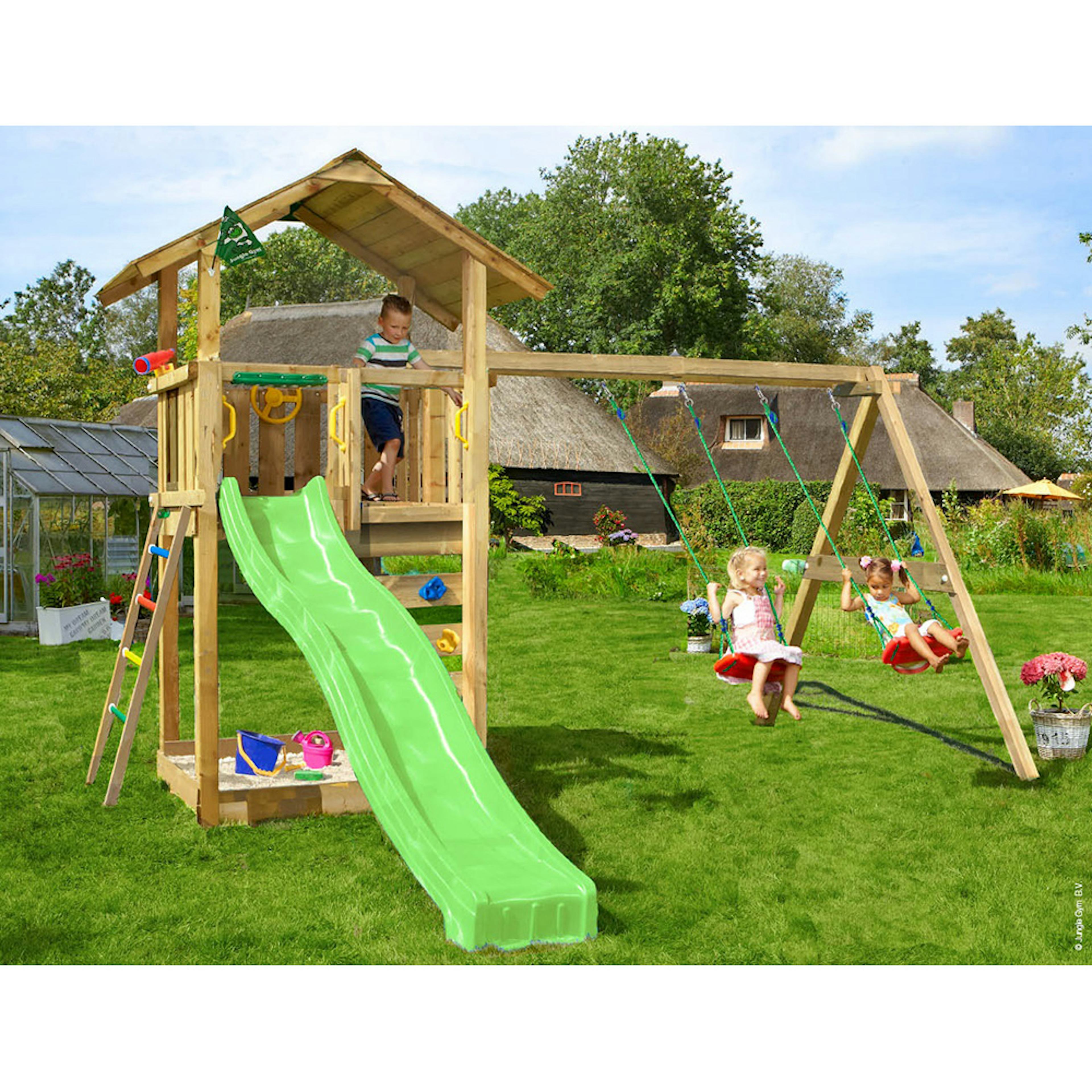 Lektorn Jungle Gym Sierra Gungmodul & Rutschkana