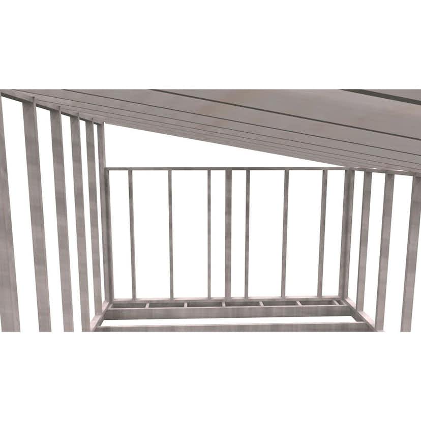 Attefallsstomme Byggstommar 10 grader 6000x3940 mm Lösvirke