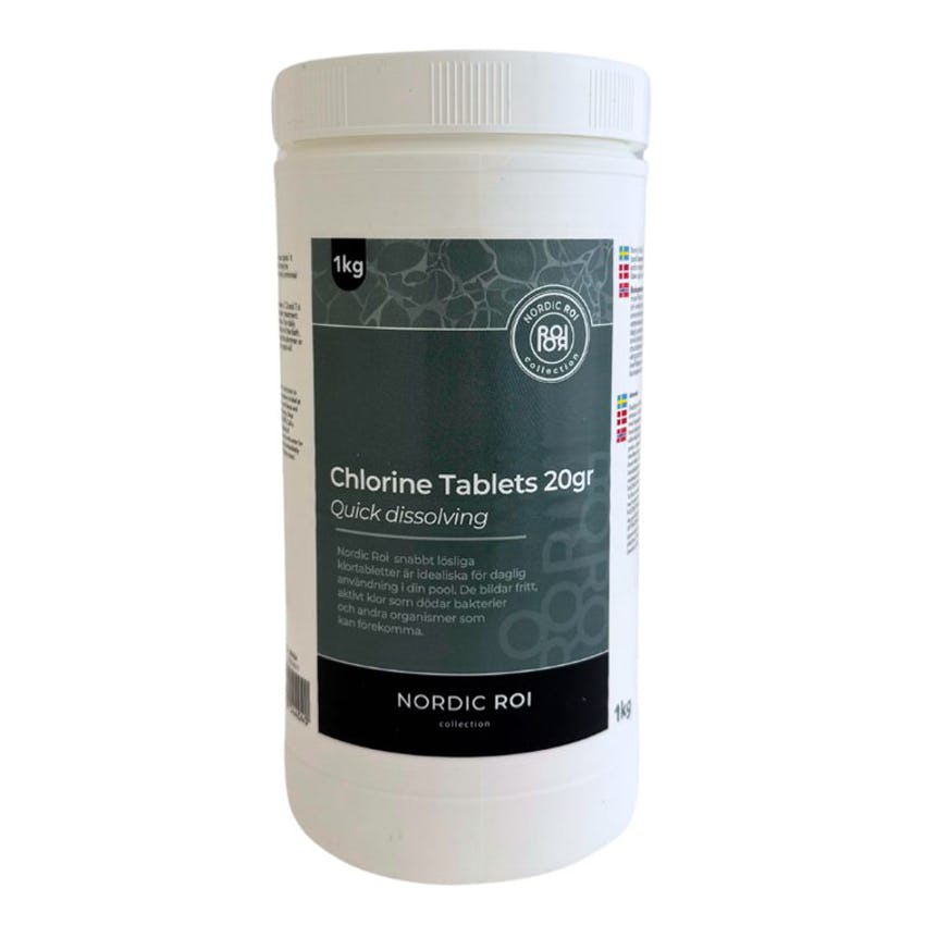 Spakem Swebad Nordic Roi Spa Klortabletter 20g Snabblösliga 1 kg