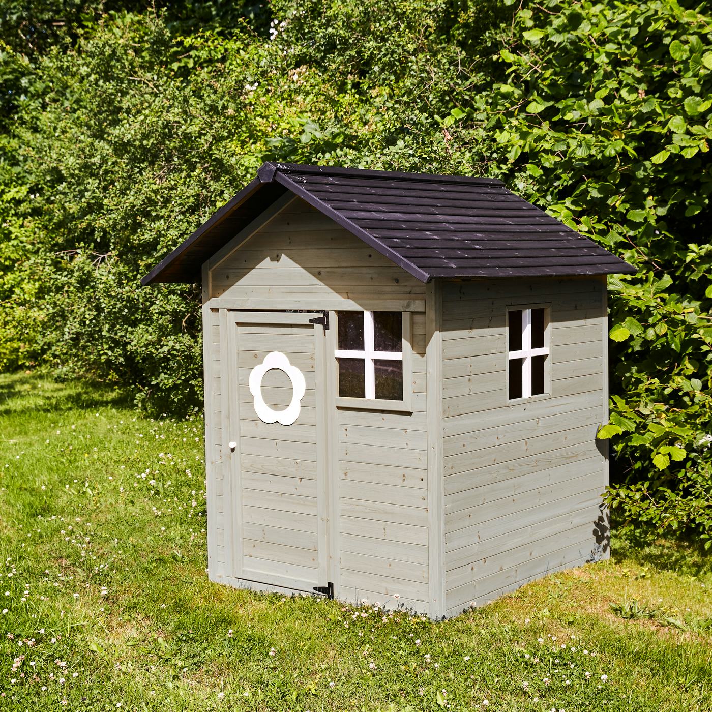 Lekstuga Nordic Play Grå/Svart 158x148x132 Cm