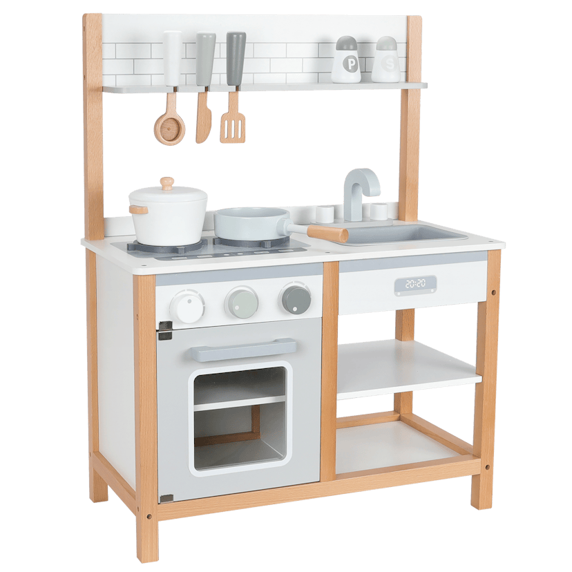 Leksakskök Nordic Play Med Tillbehör Nature