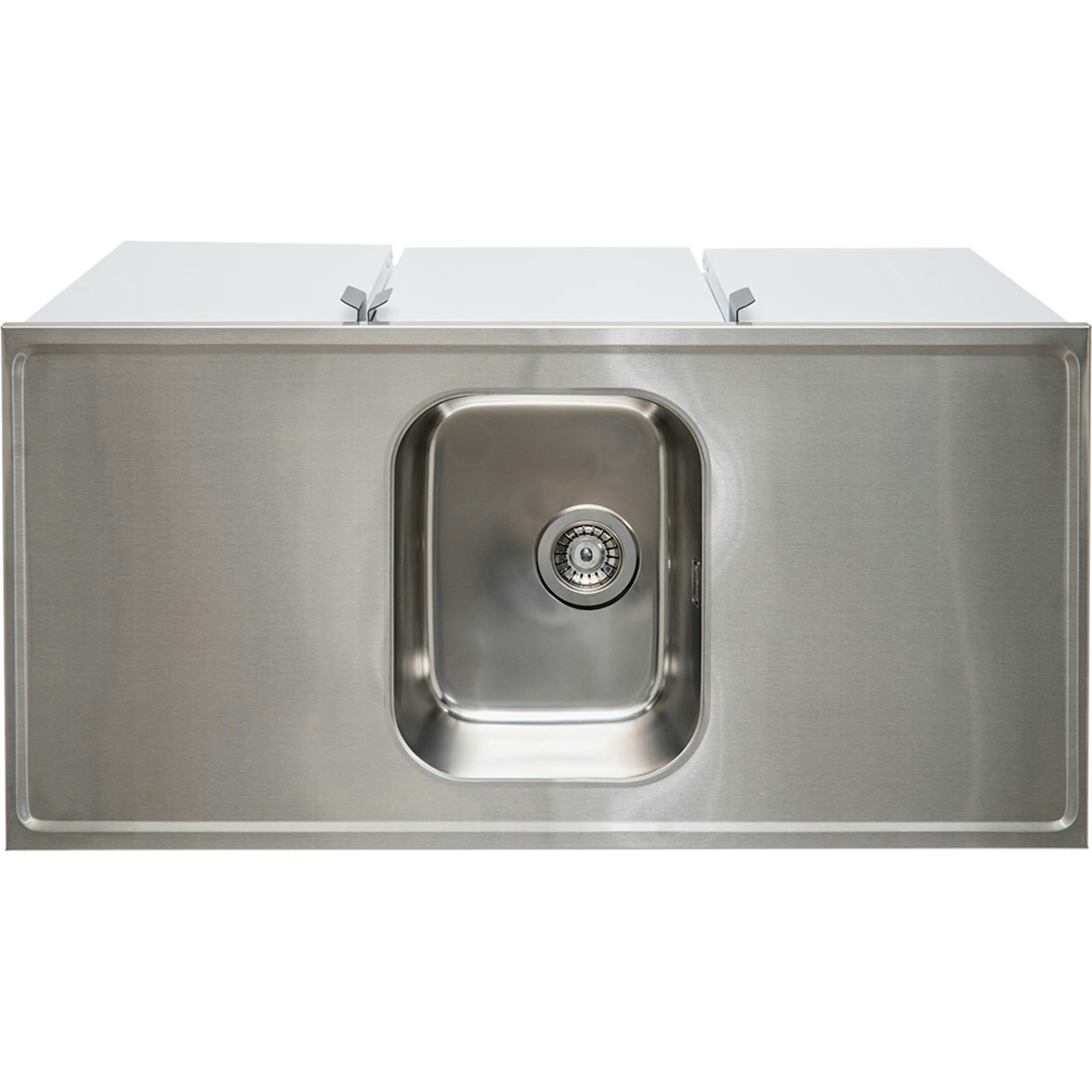 Tvättbänksbeslag Nimo TB-plan 1200X600X30 Mitt