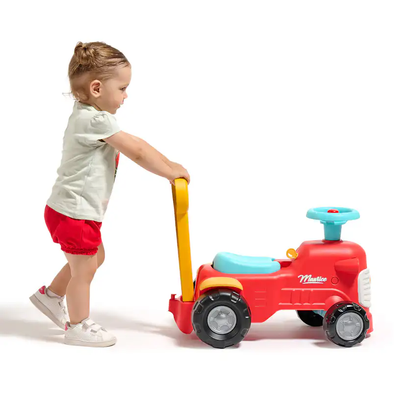 Traktor Falk Maurice Med Ratt, Tuta & Gåhjälp