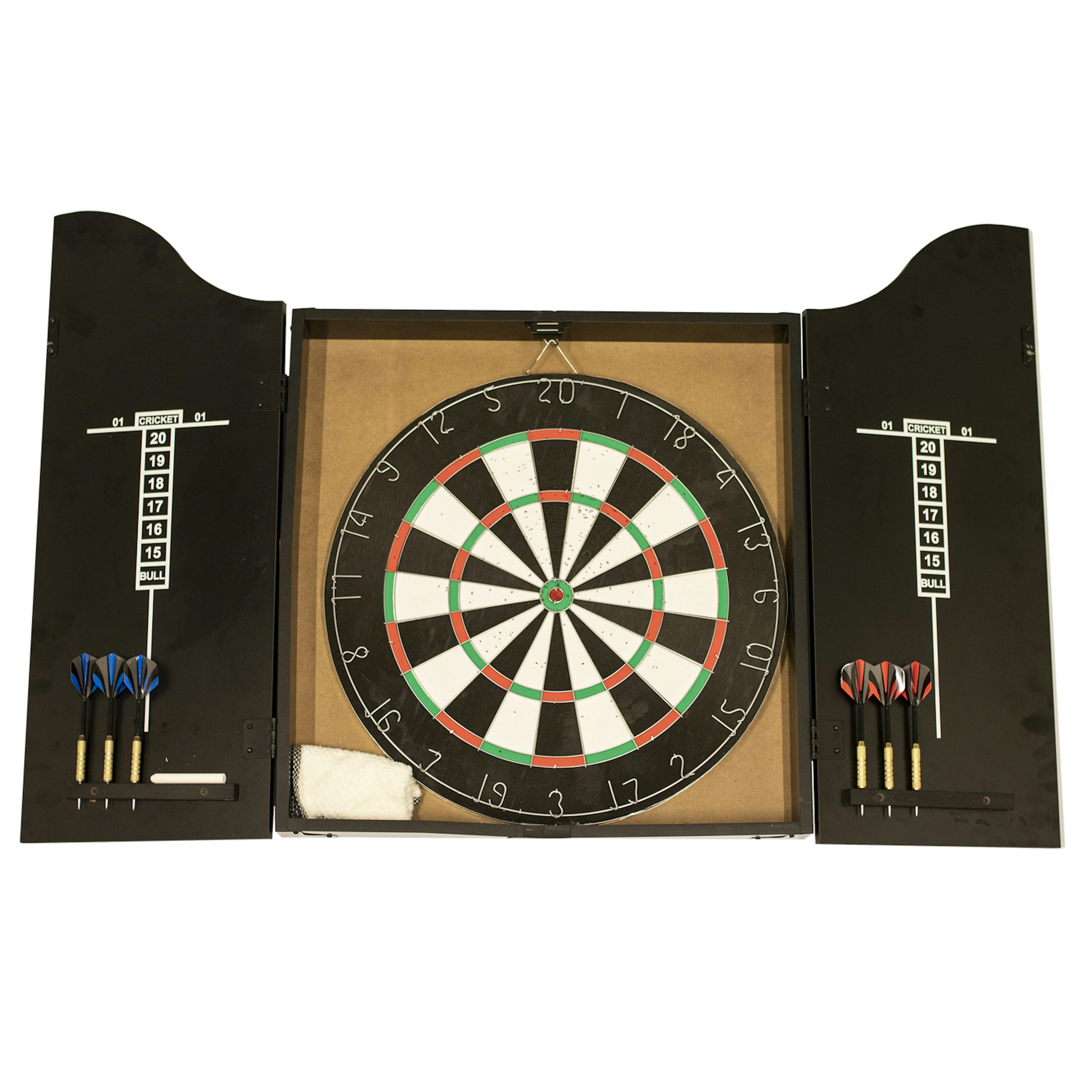 Darttavla Nordic Games Med Skåp & Pilar