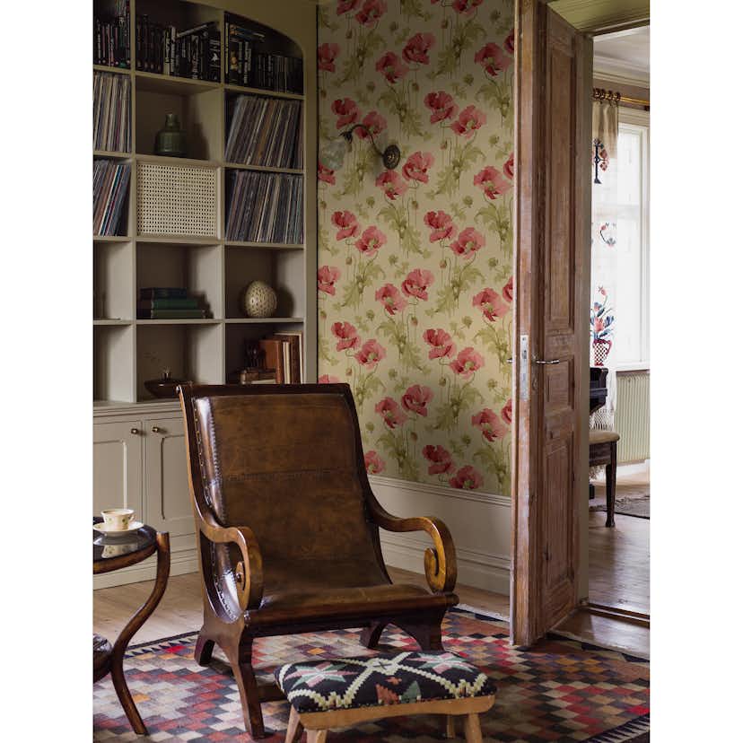 Tapet Boråstapeter Anno II Vallmo 8090