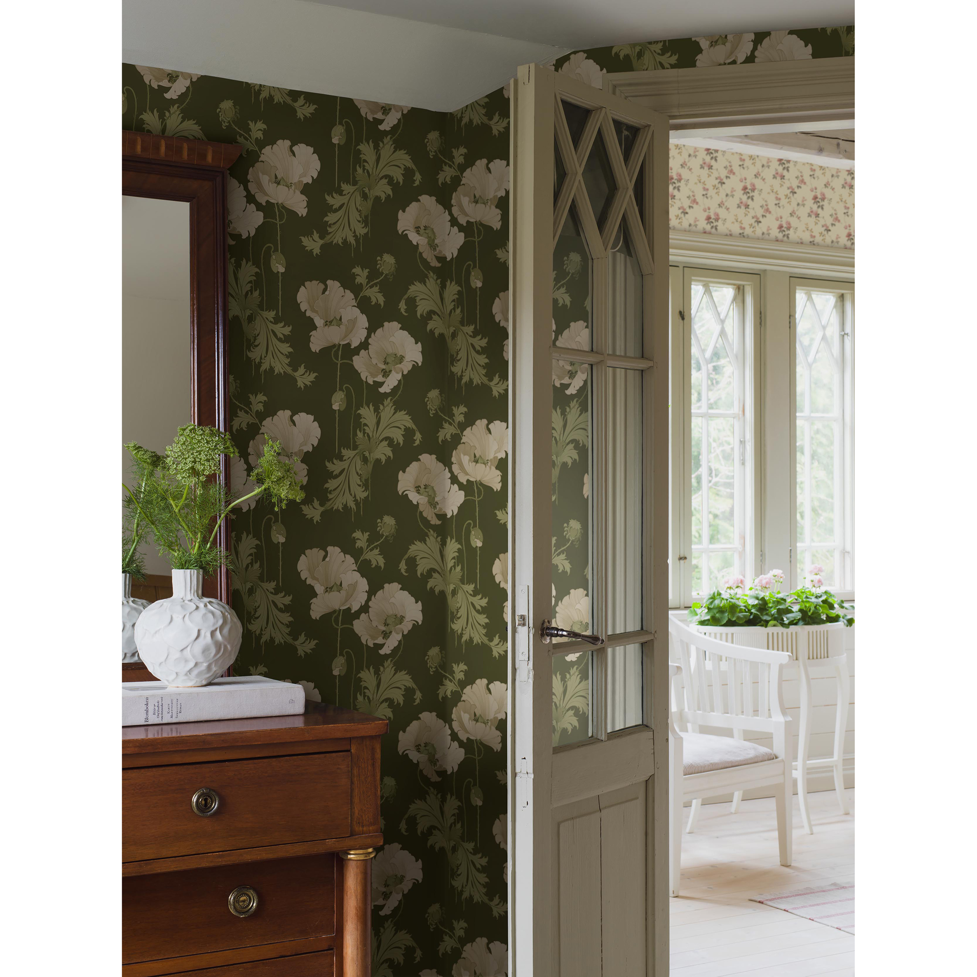 Tapet Boråstapeter Anno II Vallmo 8091