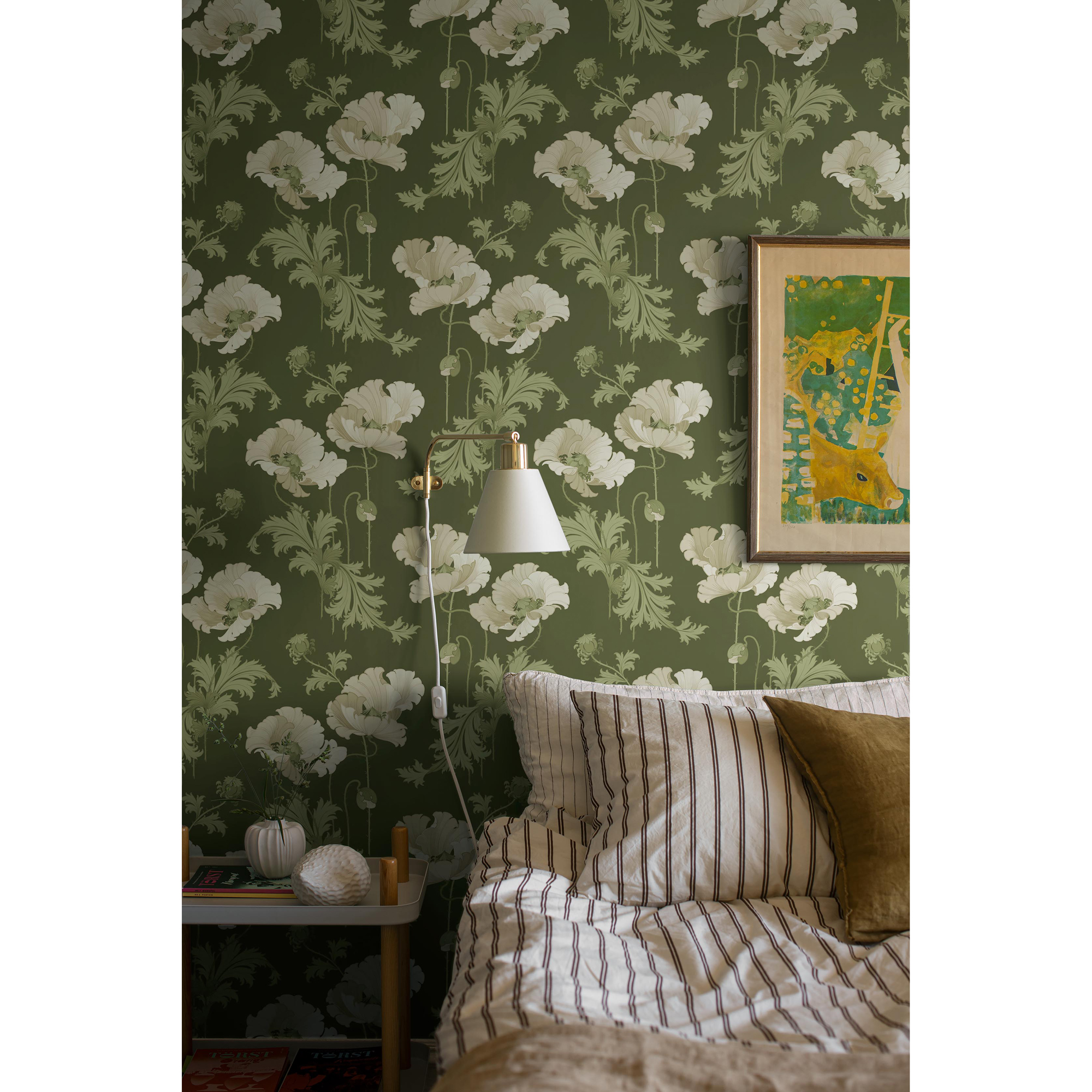 Tapet Boråstapeter Anno II Vallmo 8091