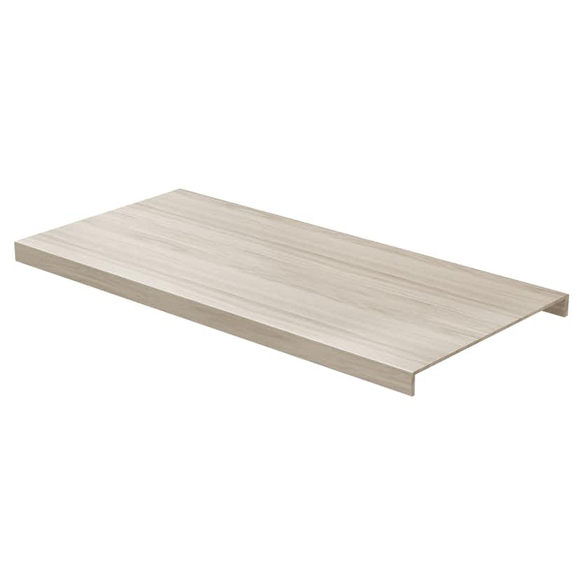 Trapprenovering Lundbergs Premium Nordic White Ek Dubbelsteg