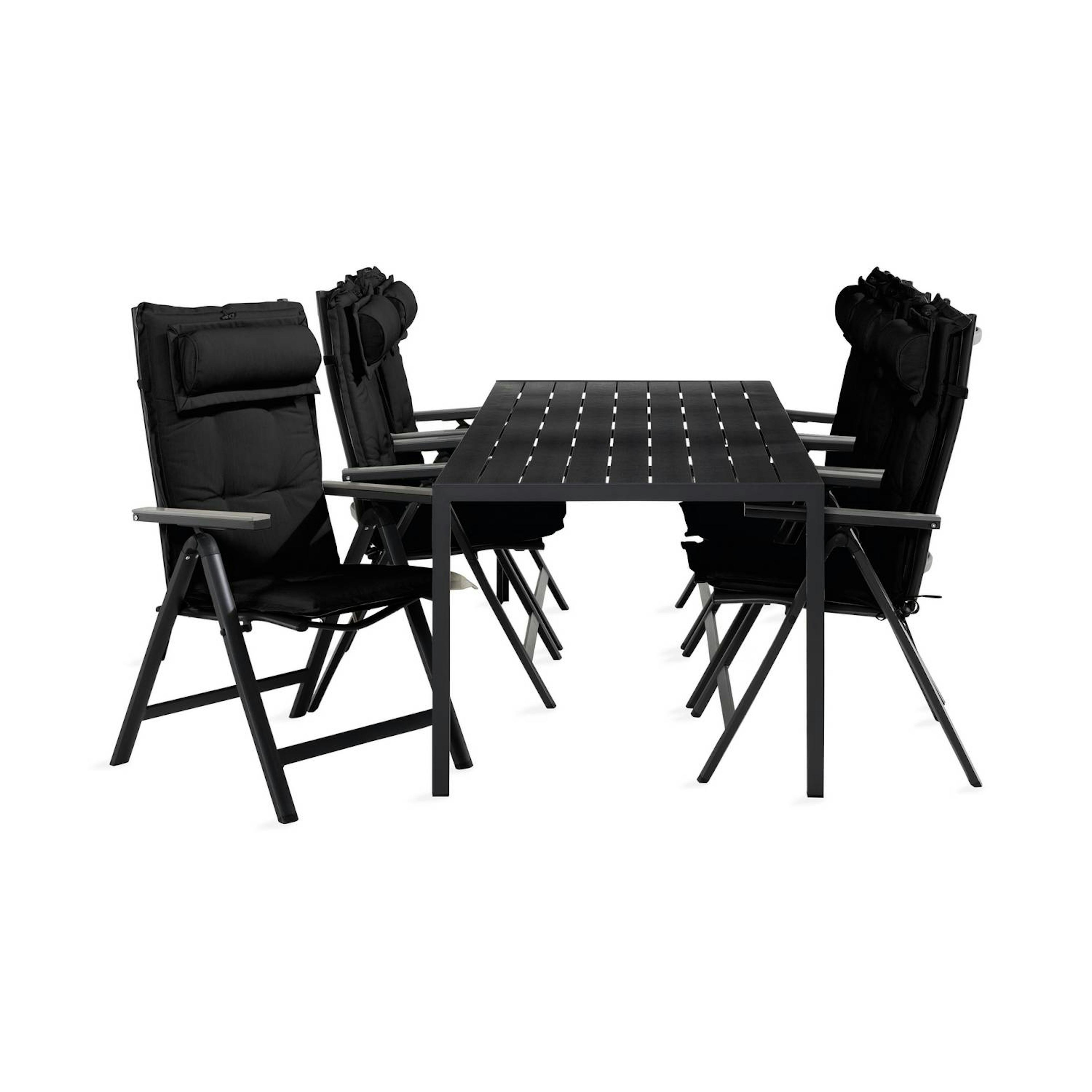 Matgrupp Comfort Garden Tunis Matgrupp Utomhus 90x205 med 6 Monaco Light Stol m Dyna