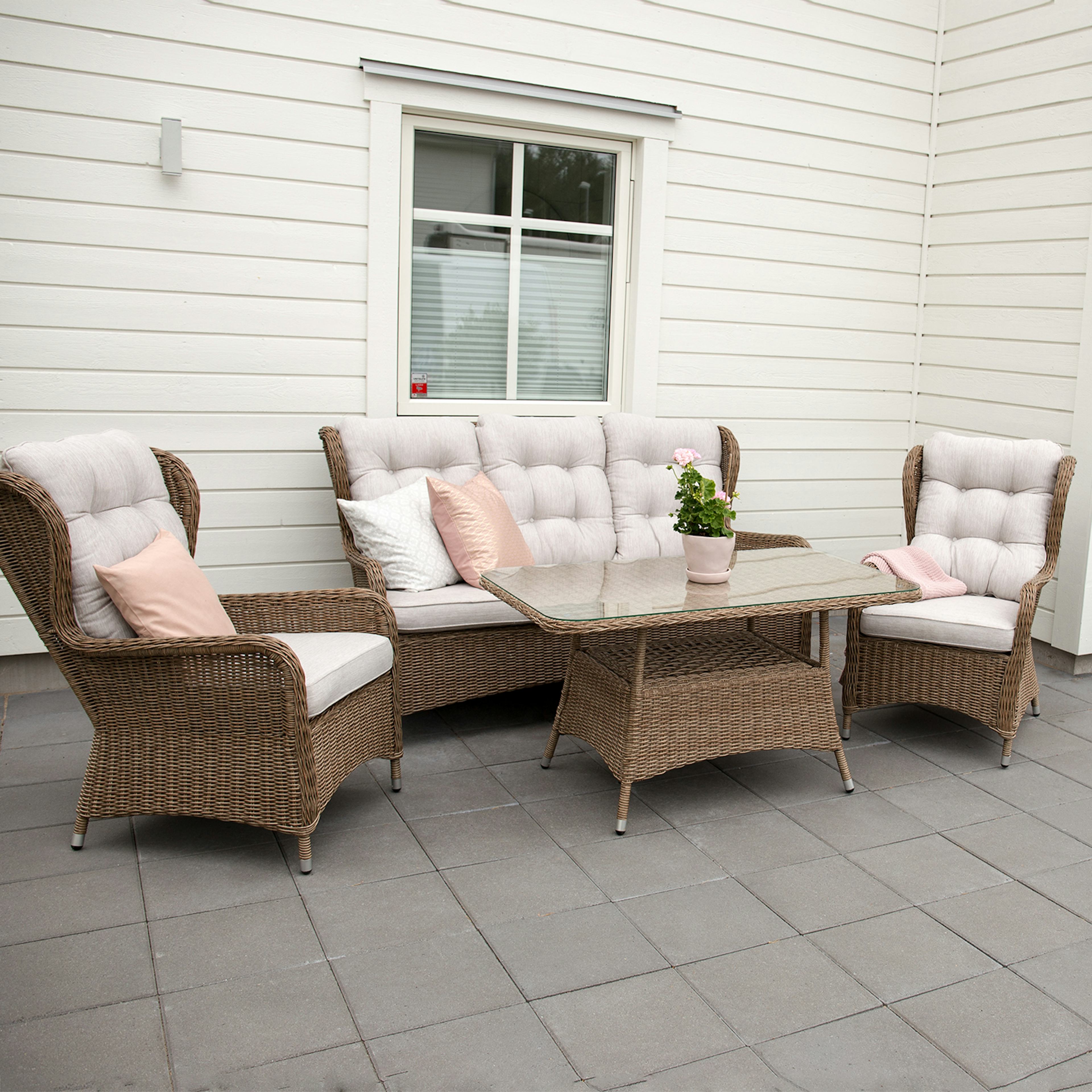 Loungegrupp Venture Home Washington Utomhus