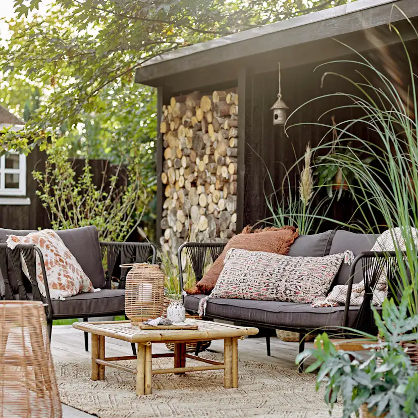 Trädgårdssoffa Bloomingville Pavone