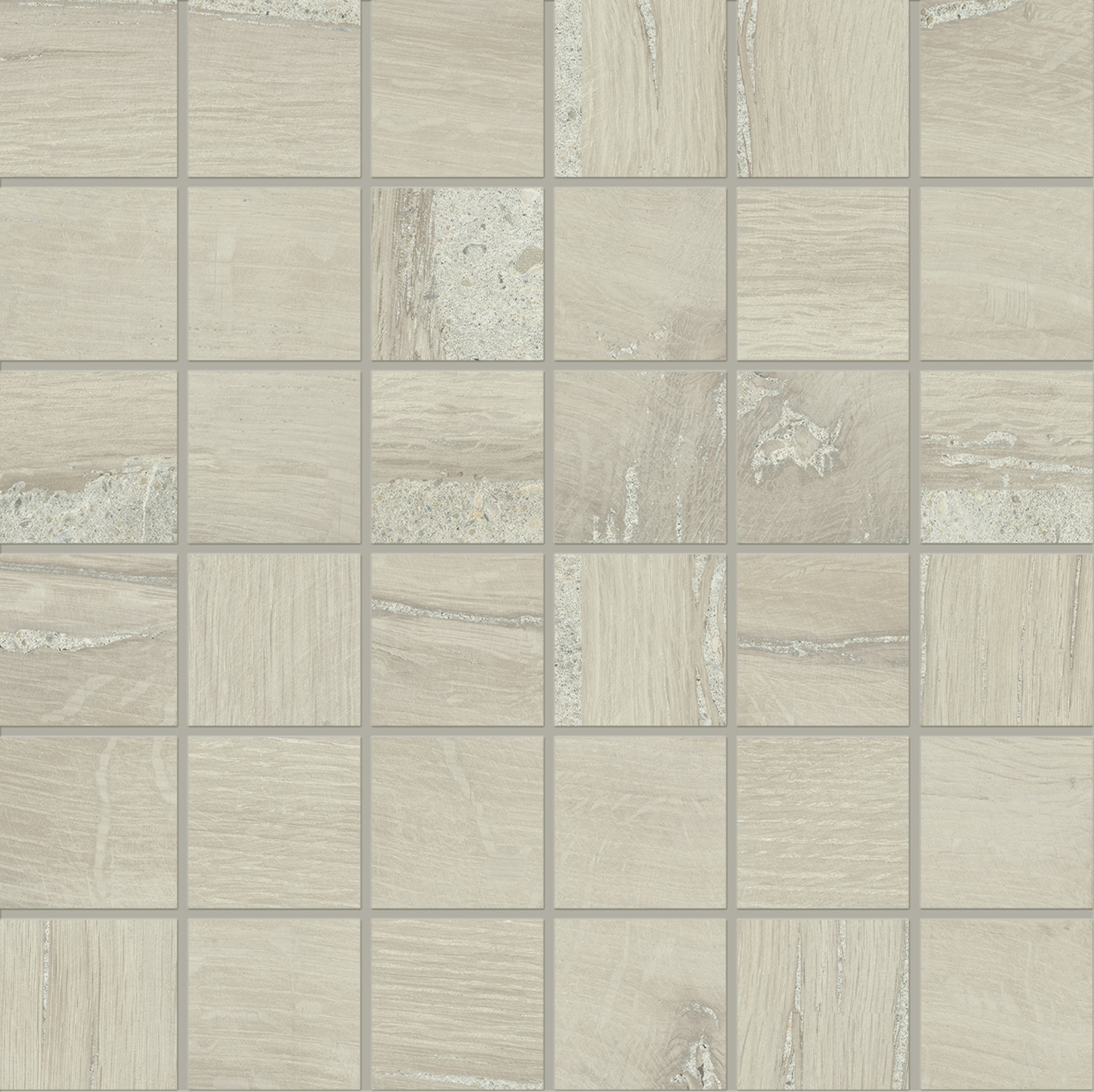 Mosaik Lhådös Trentino biancato mosaik 5x5 cm