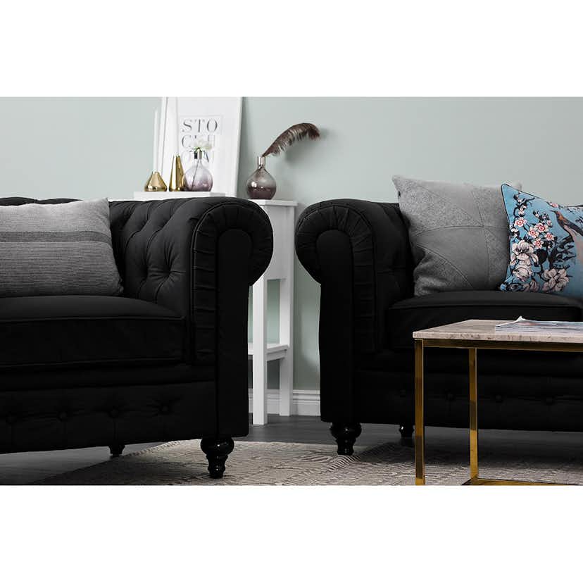 3-sitssoffa Scandinavian Choice Chesterfield Neo