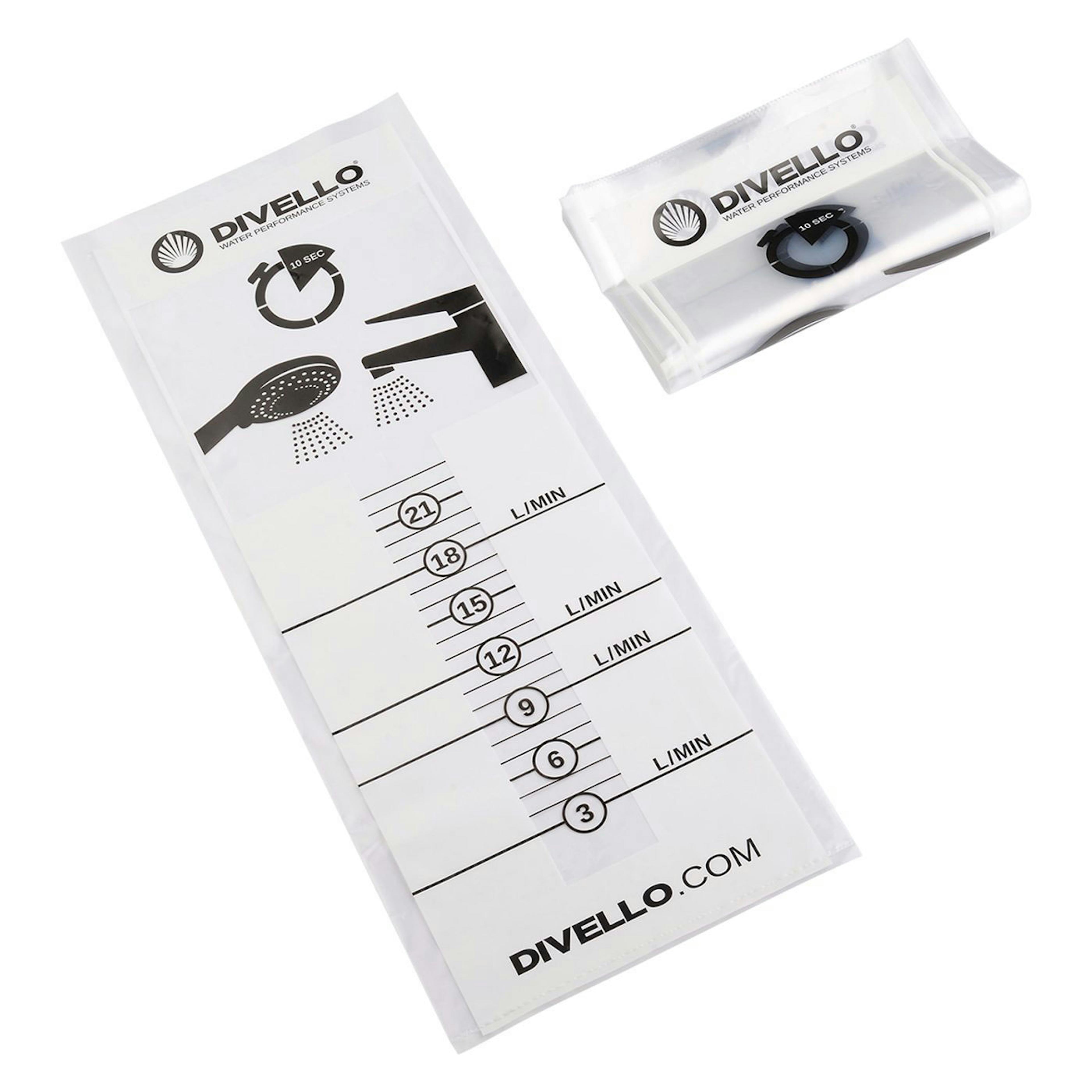 Flödesmätarpåse Divello 10-Pack