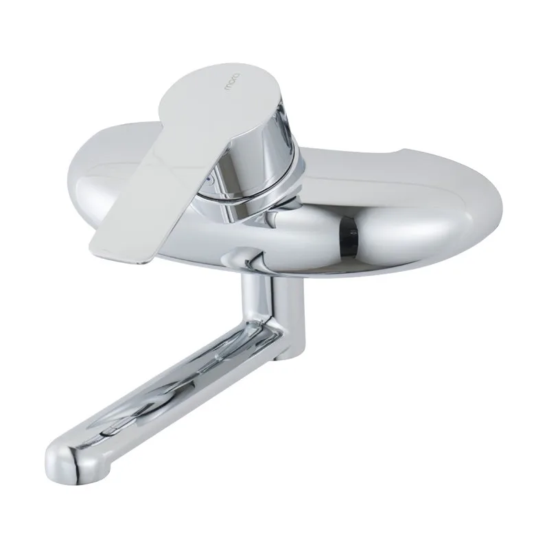 Köksblandare Mora Cera W5 Vägghängd med Underliggande Pip