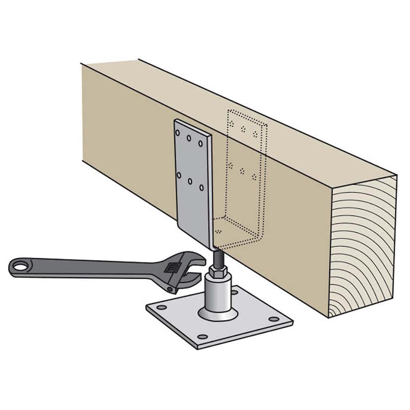 Stolphållare FAST CSFA 120-160x70 CE
