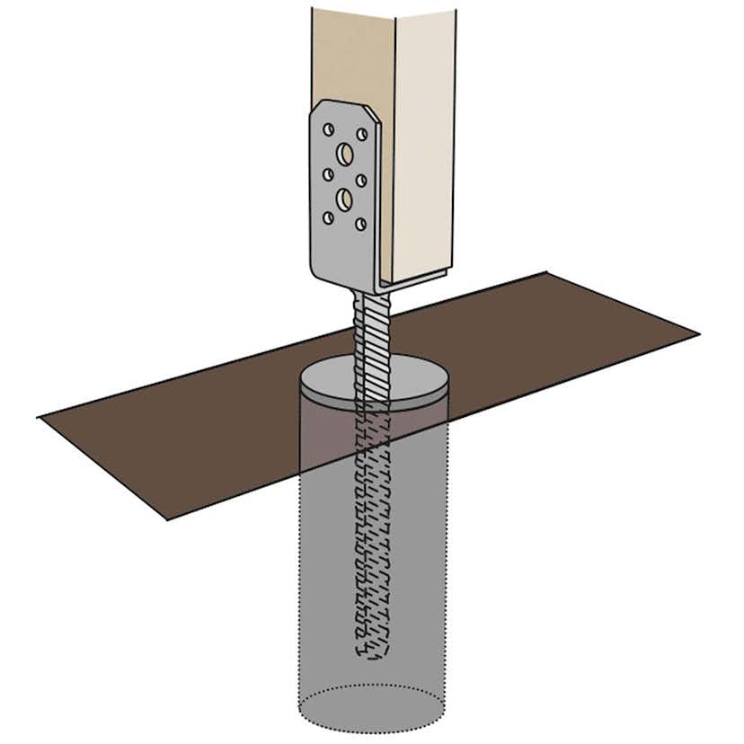 Stolphållare FAST PSL