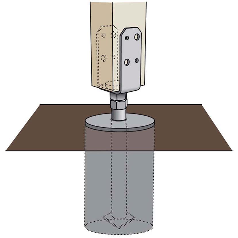 Stolphållare FAST PSUA