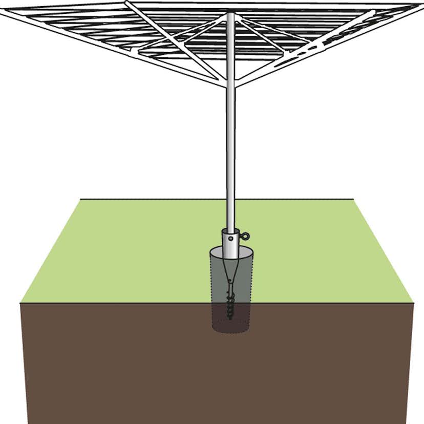 Jordskruv FAST GS 68x550