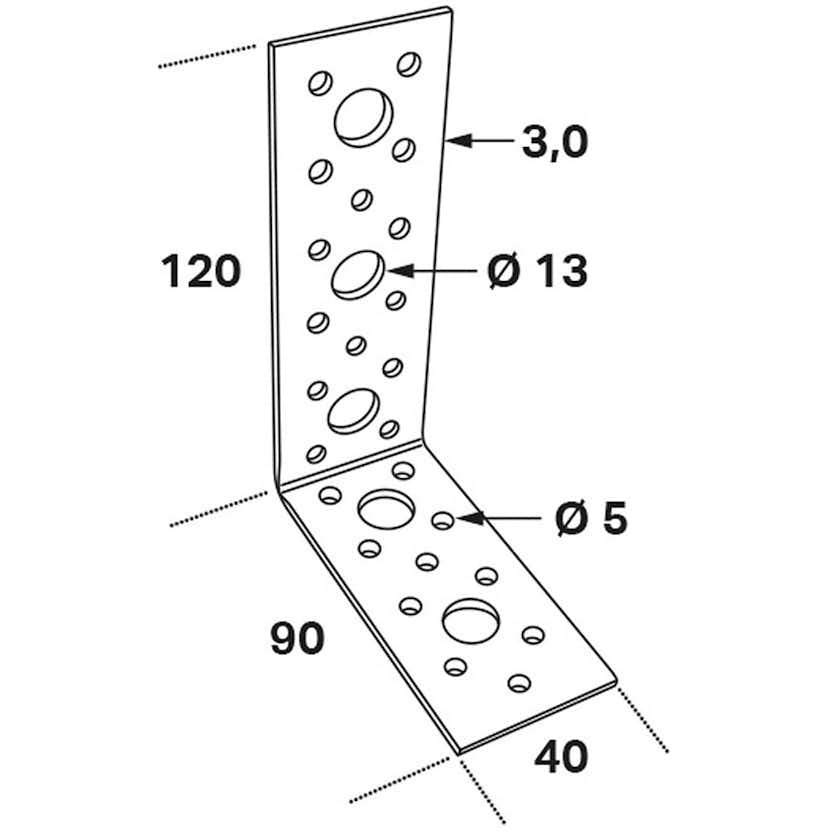 Vinkelbeslag FAST ABQ