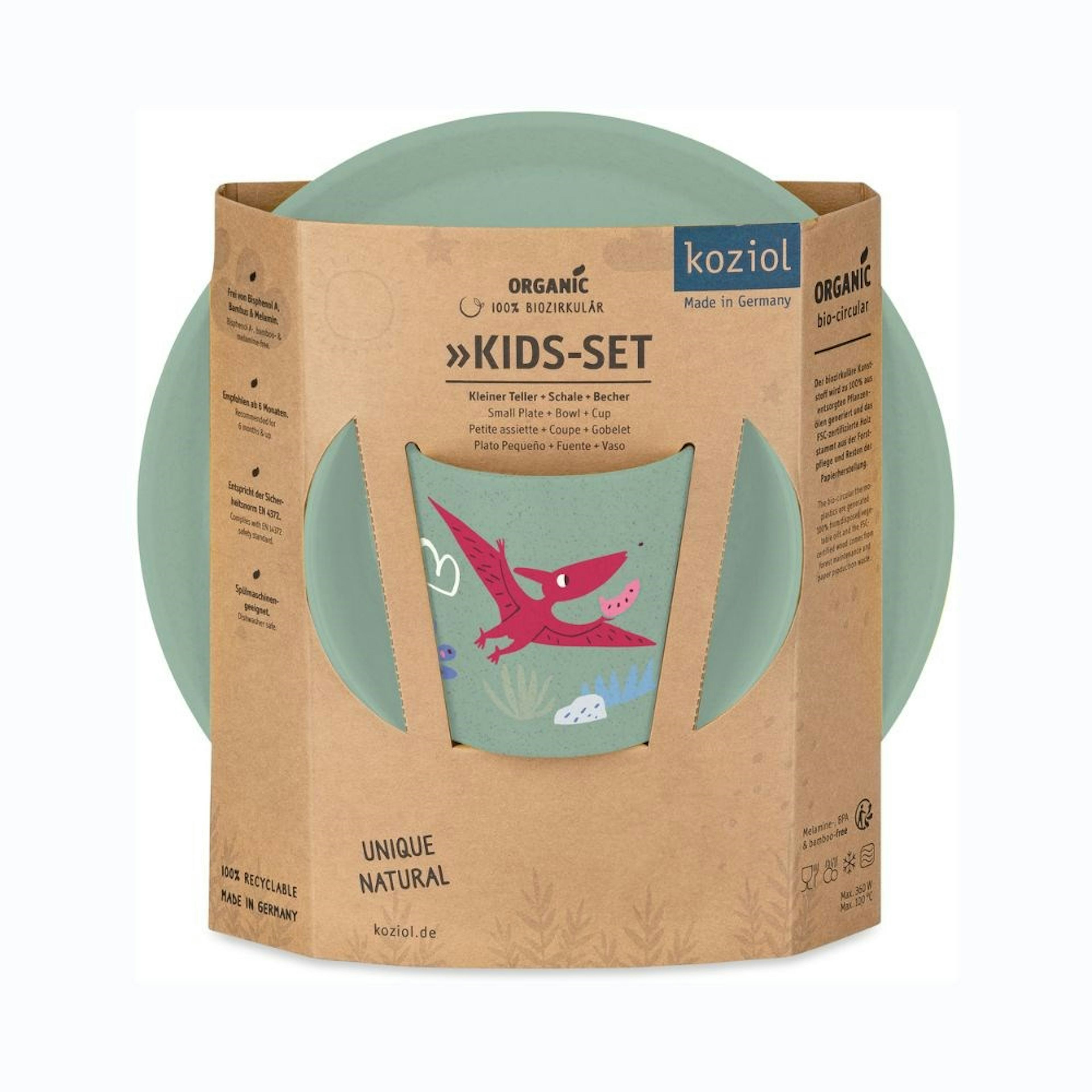 Barnservis Koziol Connect Dinosaurier