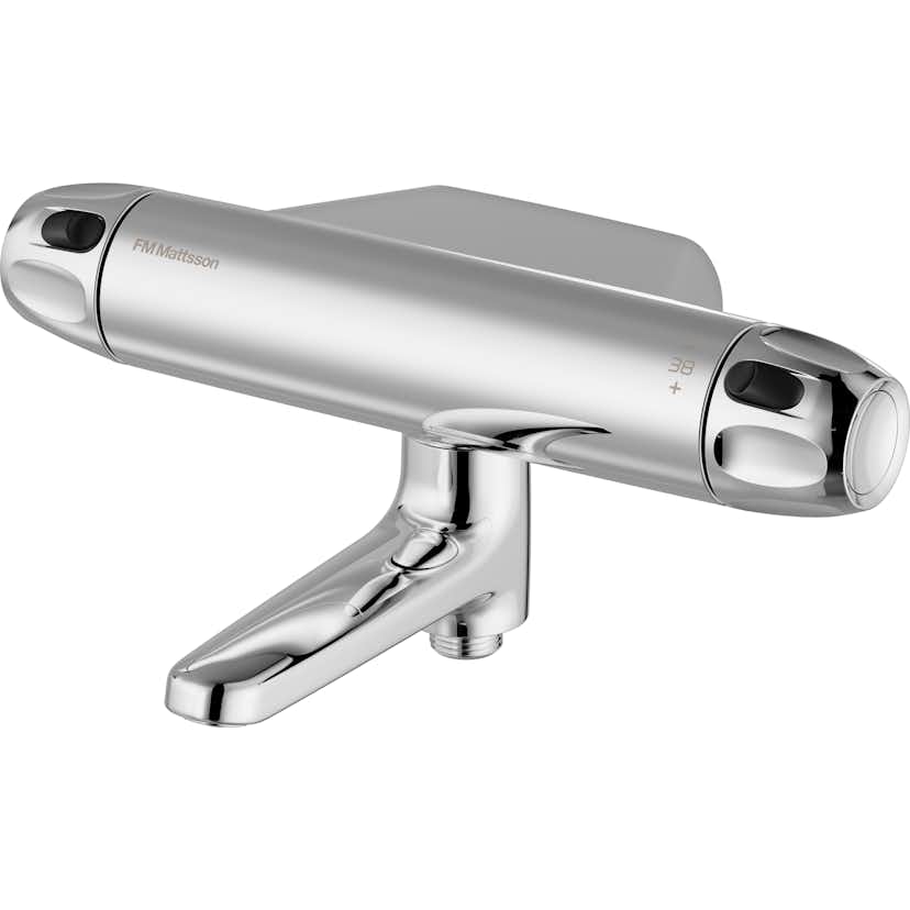 Badkarsblandare FM Mattsson 9000XE 40 cc med Inlopp Nedåt