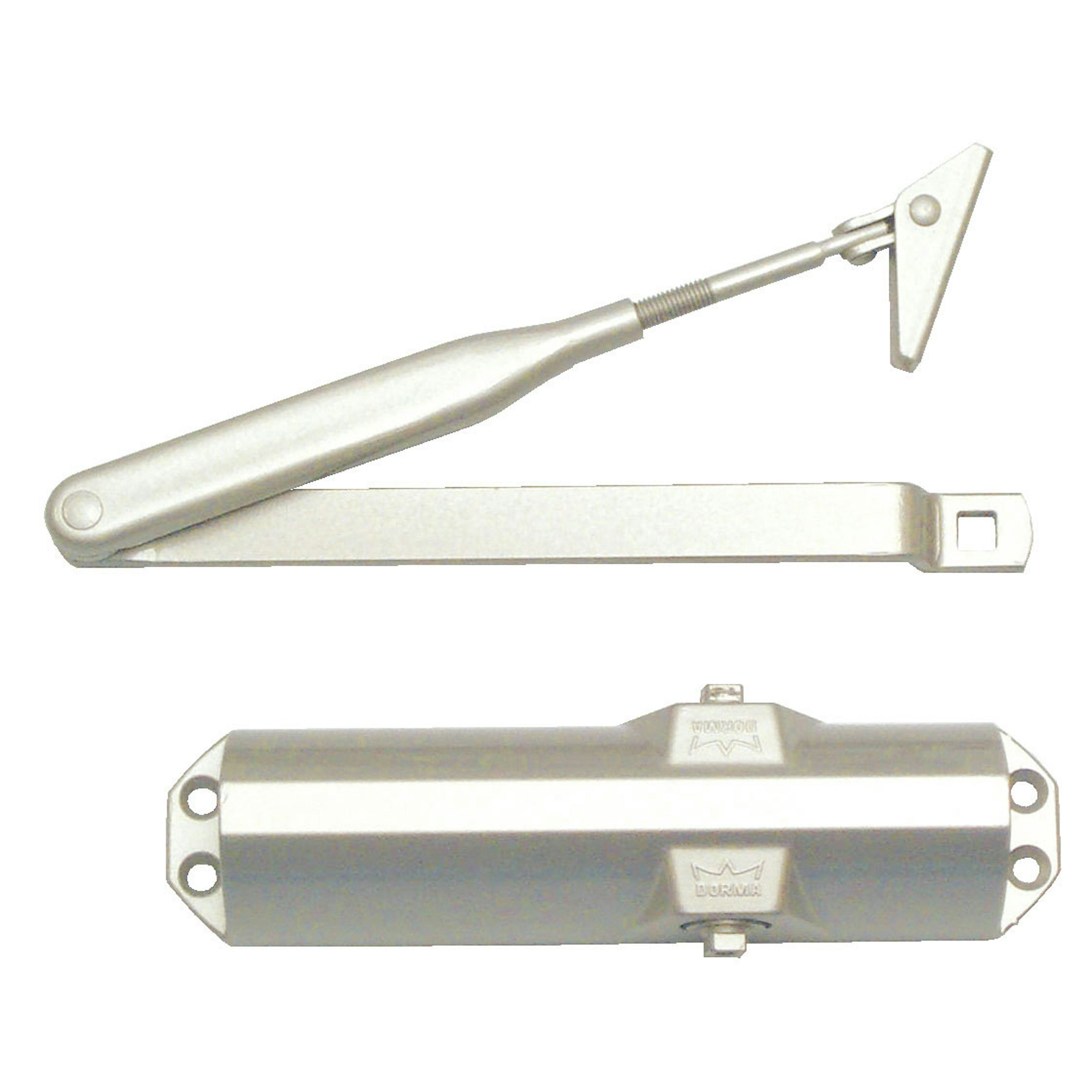 Dörrstängare DormaKaba 68 2-4 UPP Arm Silver