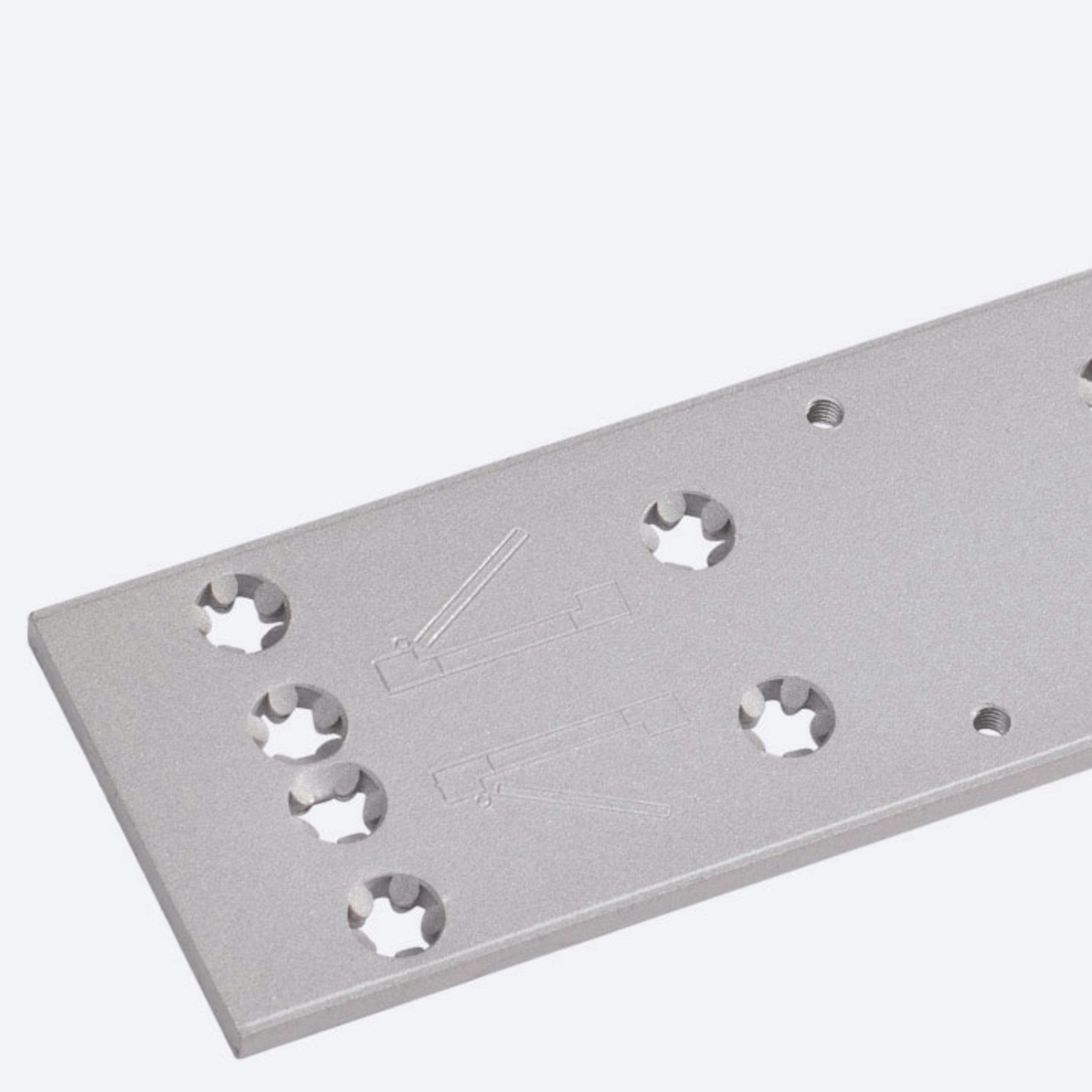 Monteringsplatta DormaKaba 7380 Silver F TS 73