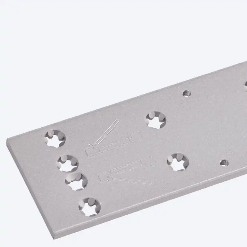 Monteringsplatta DormaKaba 7380 Silver F TS 73