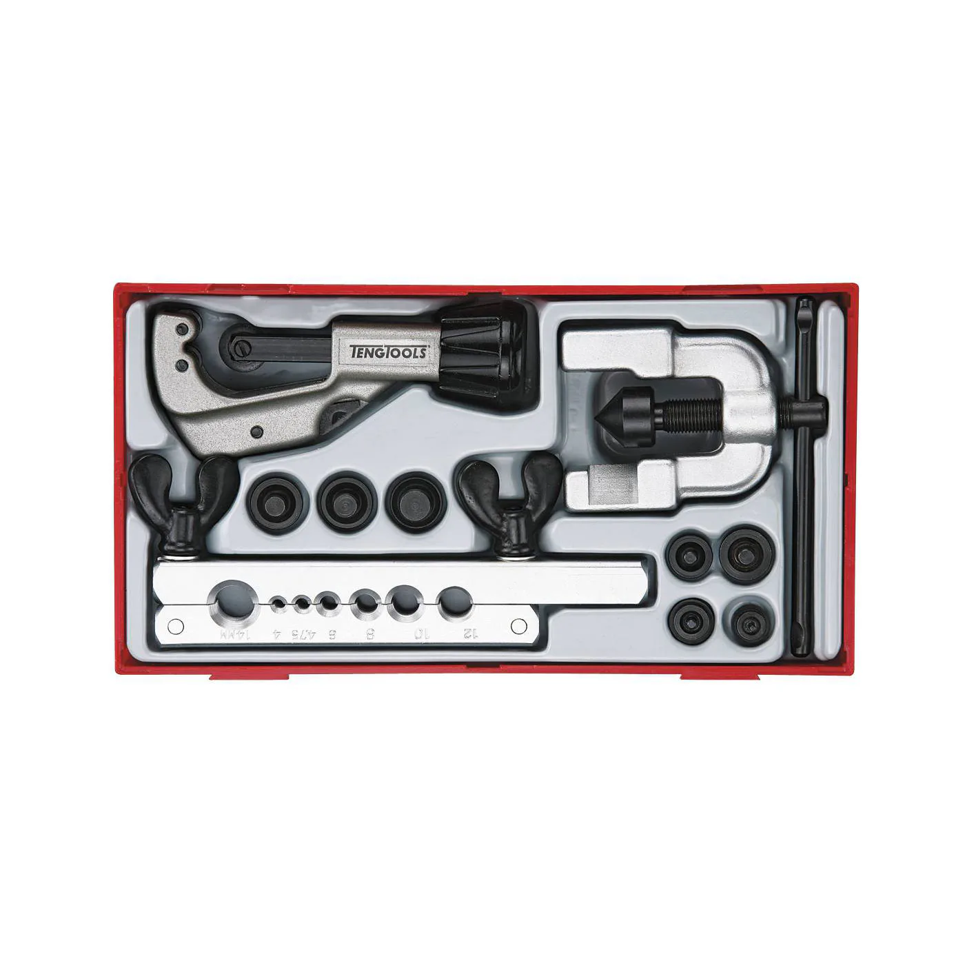 Rör/Flänsverktygssats 10 delar Teng Tools TTTF10