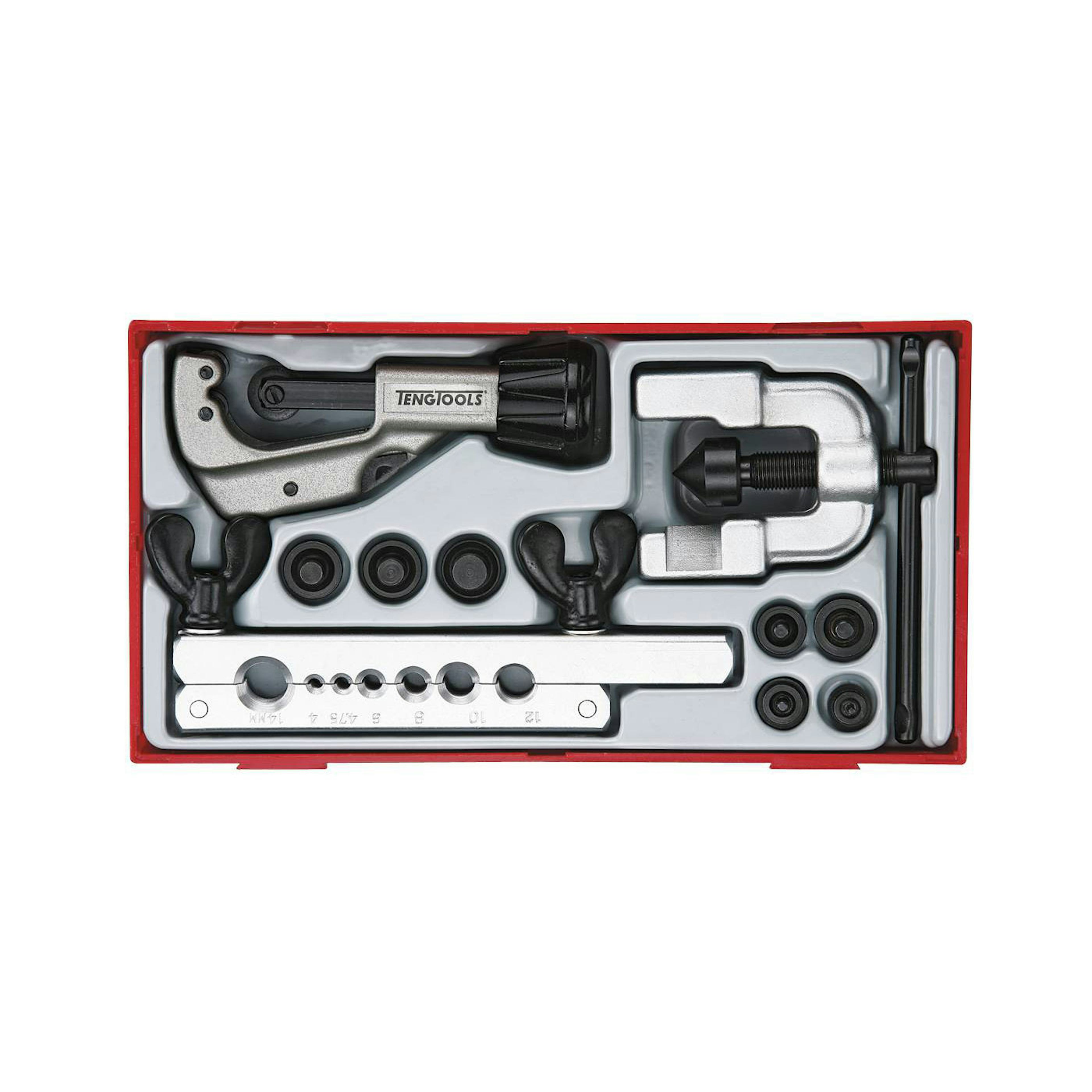 Rör/Flänsverktygssats 10 delar Teng Tools TTTF10