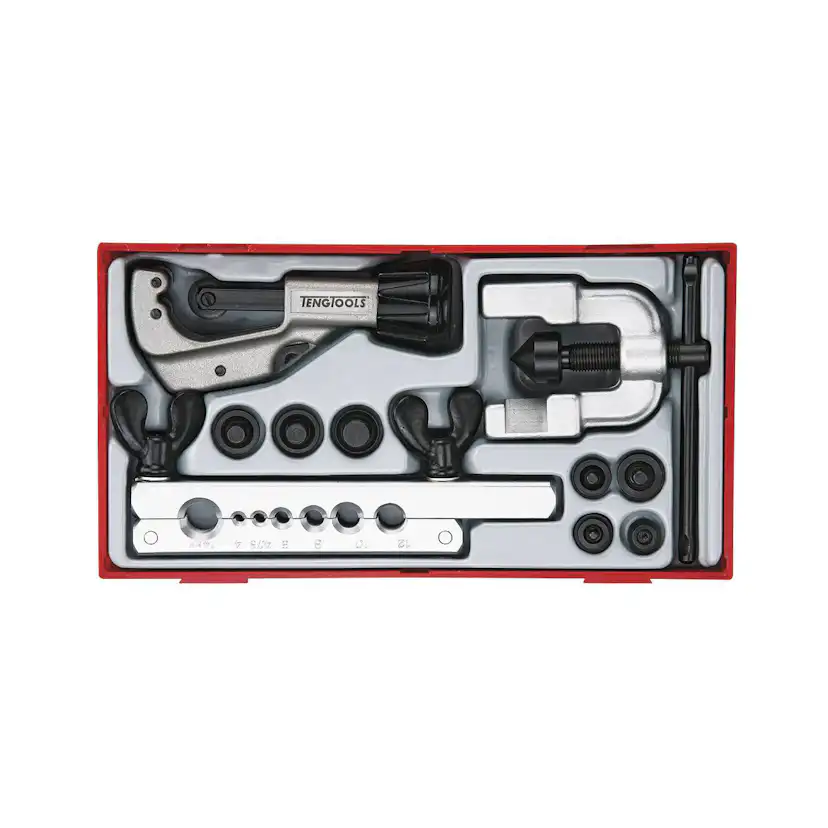 Rör/Flänsverktygssats 10 delar Teng Tools TTTF10