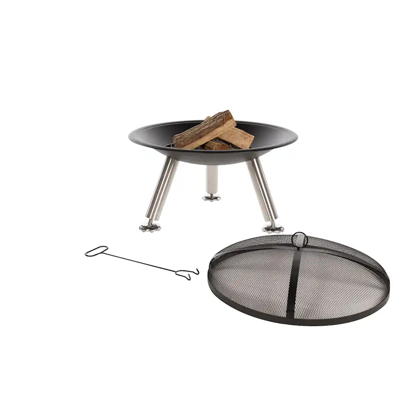 Eldfat RedFire Chicago inkl Vedgaller & Eldgaffel