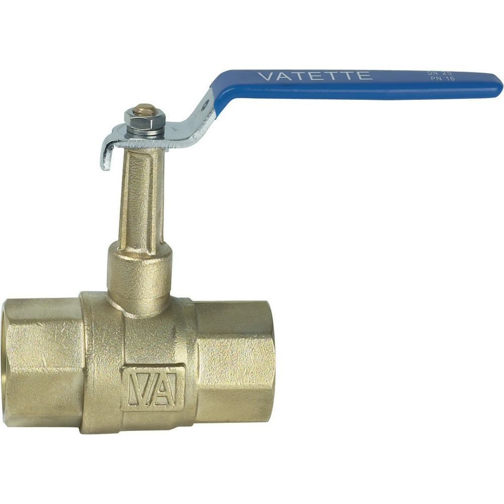 Kulventil Vatette Fullflödesventil Hög Hals