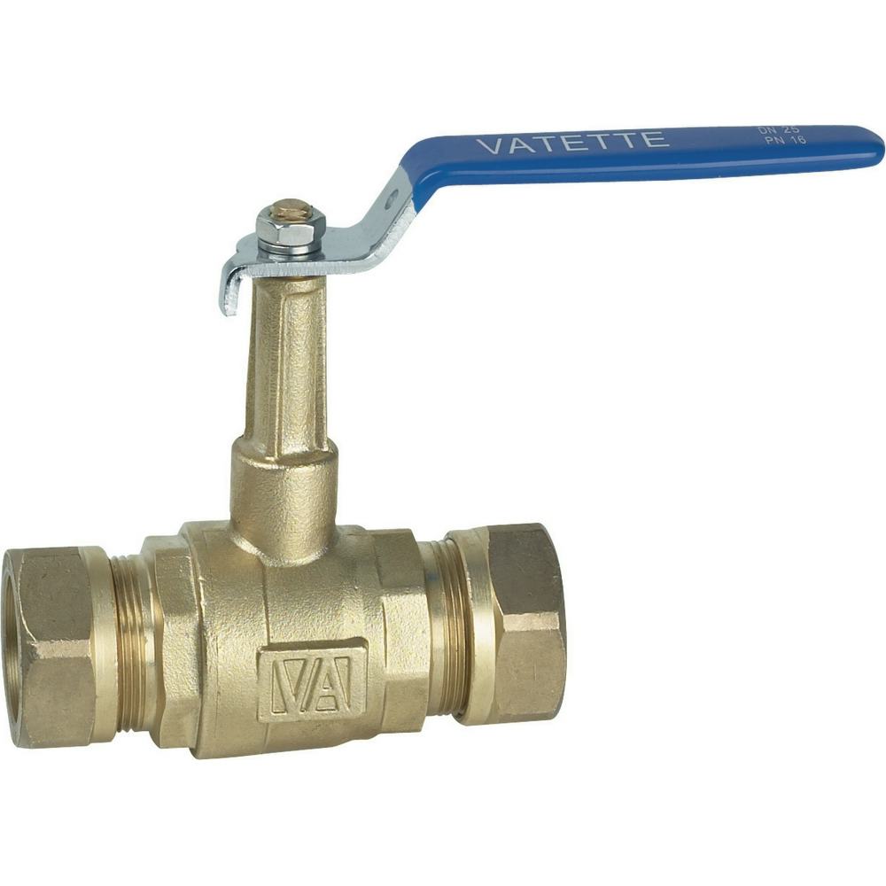 Kulventil Vatette Hög Hals Fullflöde