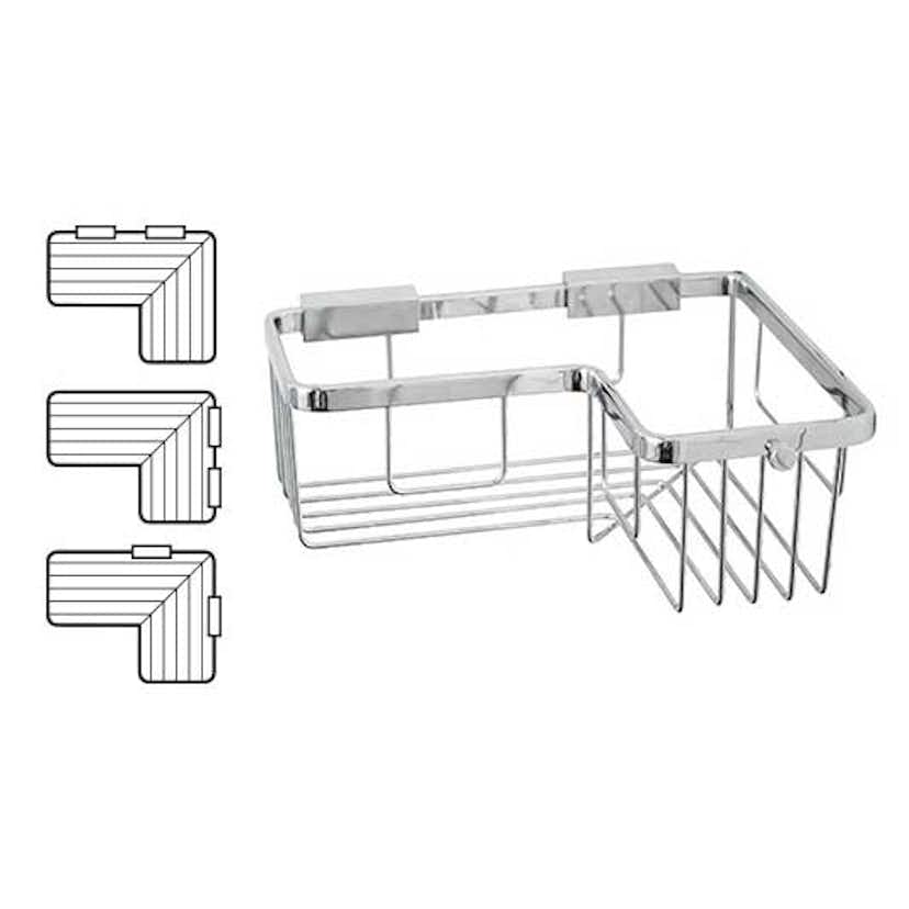 Duschkorg Miller Badrum Classic Hörn Krom