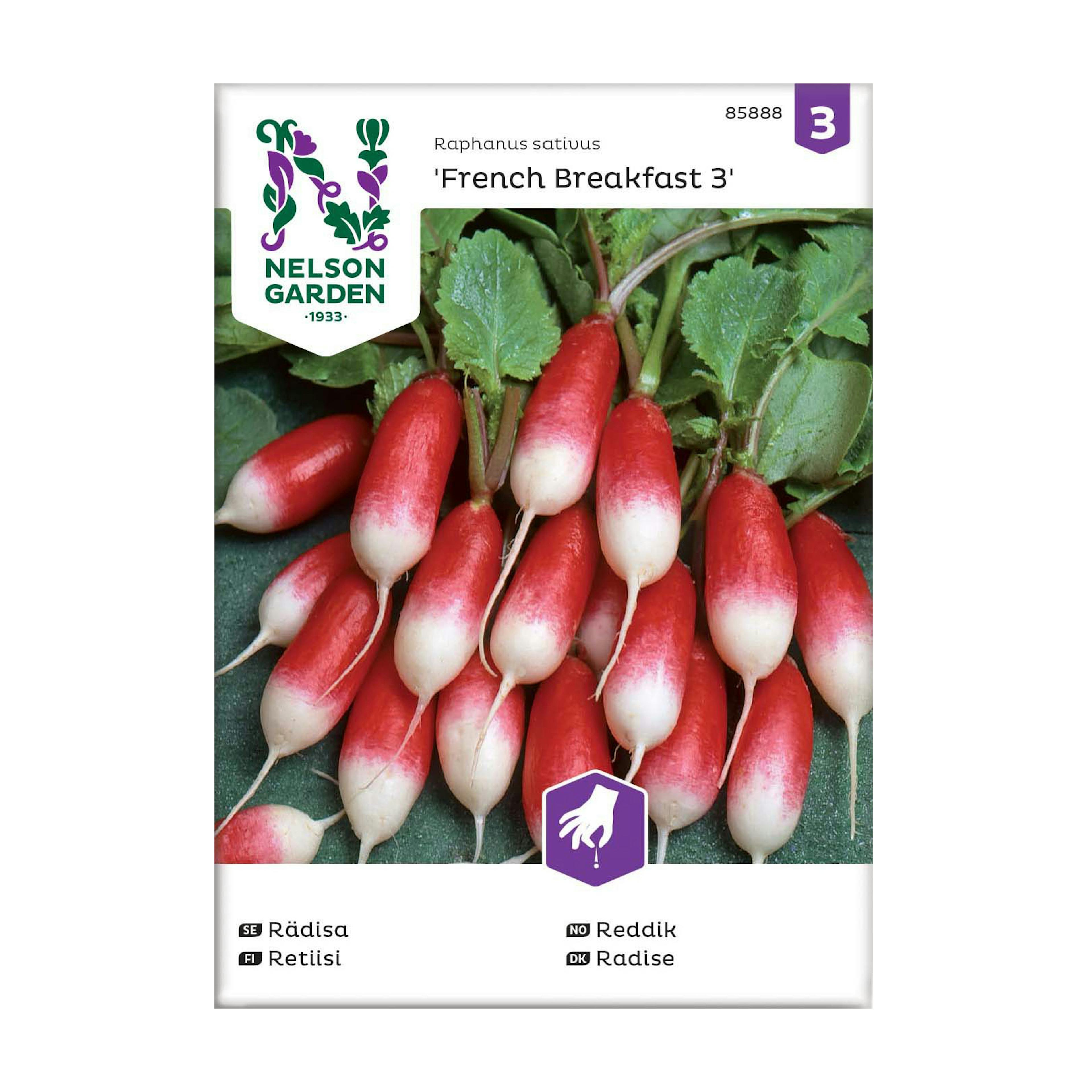 Frö Rädisa Nelson Garden French Breakfast 3