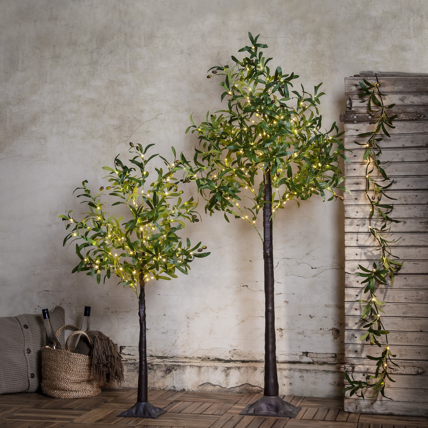 Dekorationstrad Star Trading Olivec Träd LV