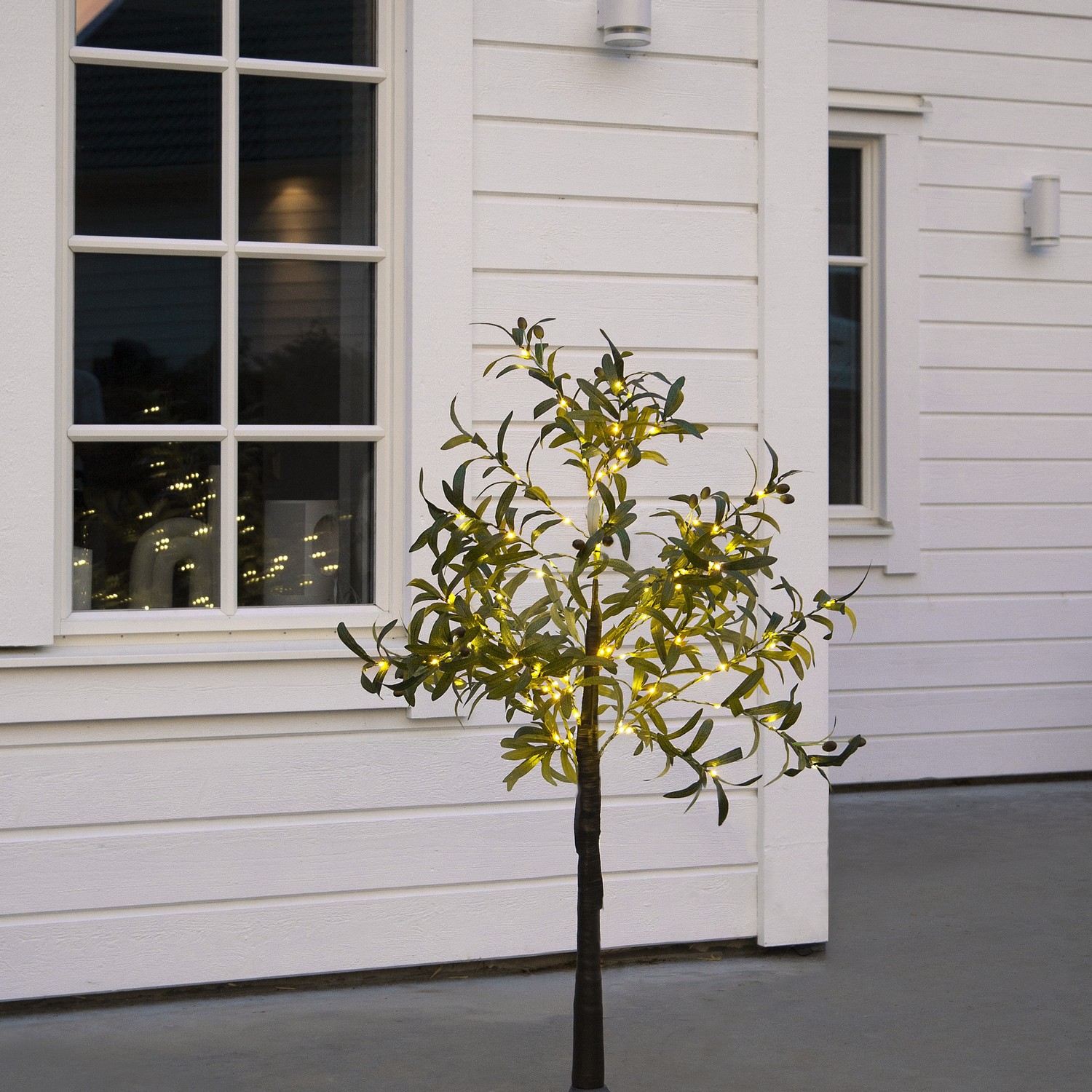 Dekorationstrad Star Trading Olivec Träd LV