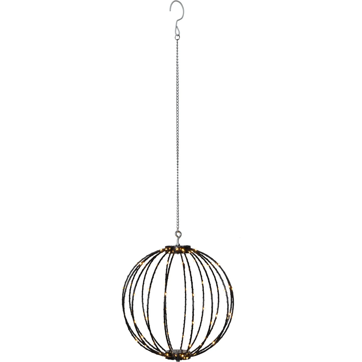 Hängande Dekoration Star Trading Klot Mounty Svart