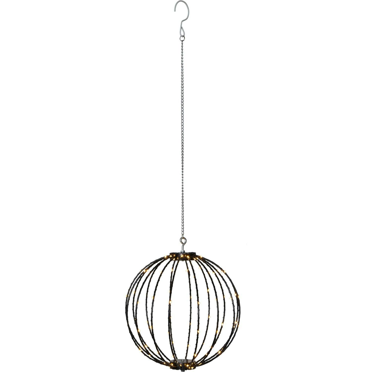 Hängande Dekoration Star Trading Klot Mounty Svart