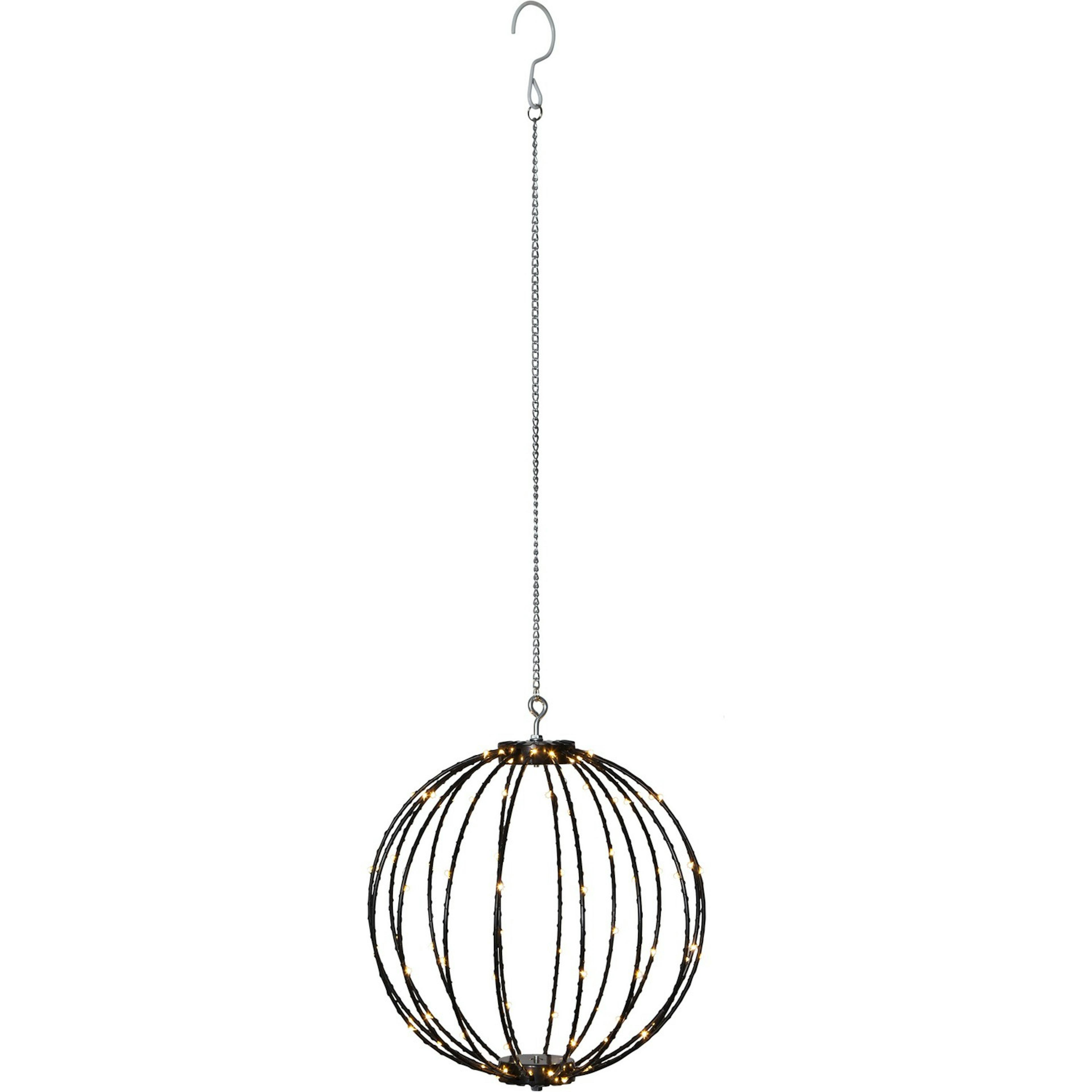 Hängande Dekoration Star Trading Klot Mounty Svart