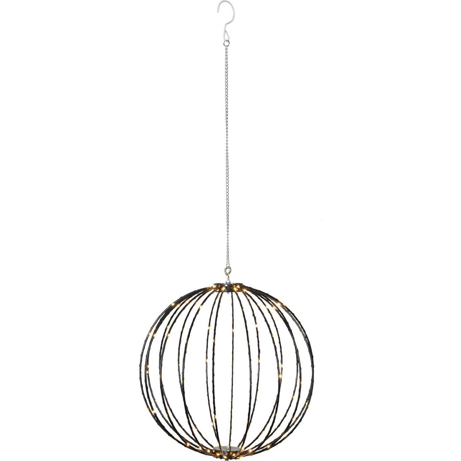 Hängande Dekoration Star Trading Klot Mounty Svart