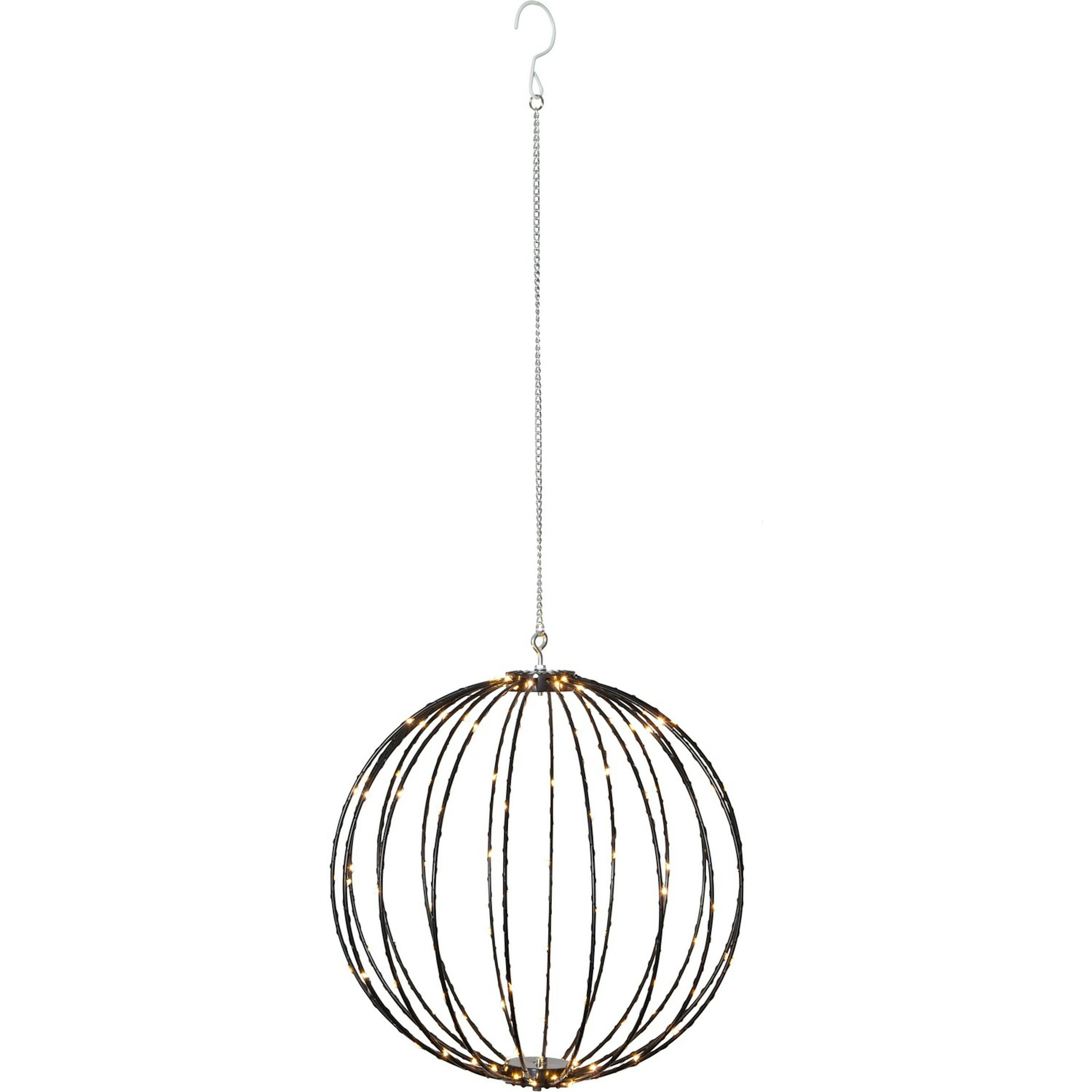 Hängande Dekoration Star Trading Klot Mounty Svart