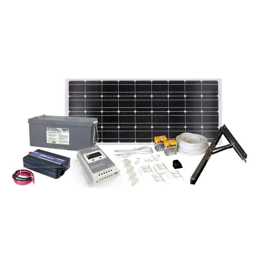 Solpanelspaket Sunwind Max Power 100W