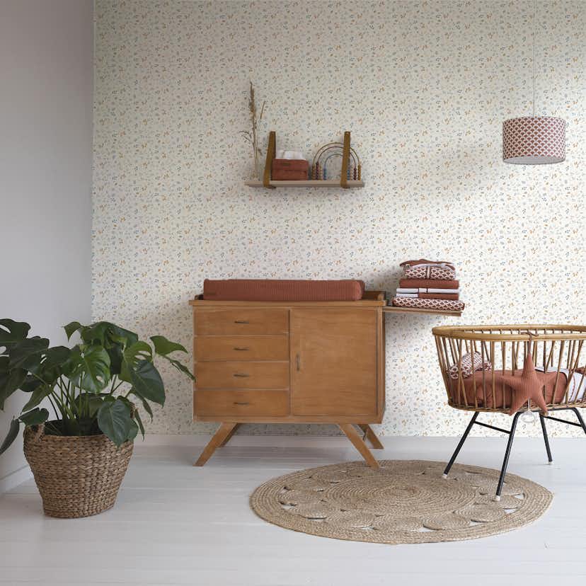 Tapet Little Dutch Spring Flowers